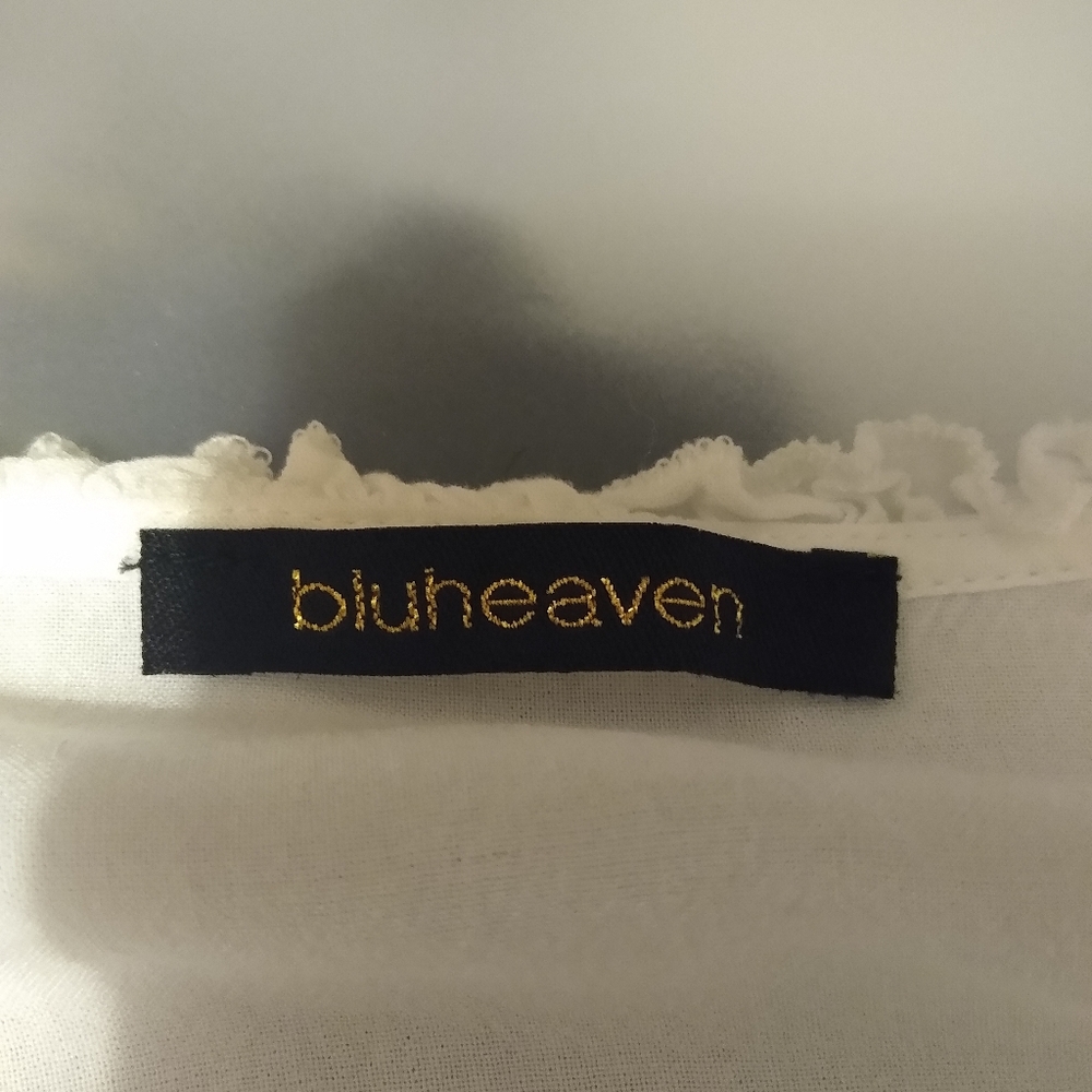Bluheaven By Umgee Boho Embroidered White Top - Picture 3 of 4